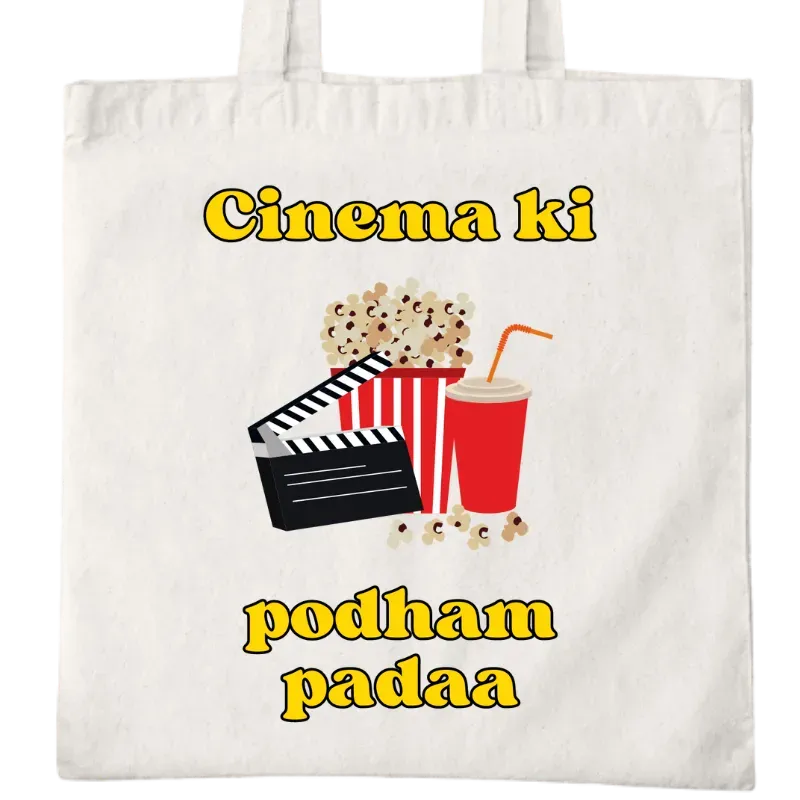 Cinema Ki Podham Padaa Tote Bag