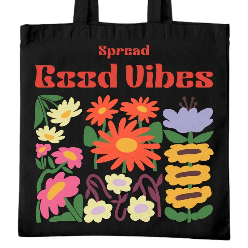 Spread Good Vibes Tote Bag