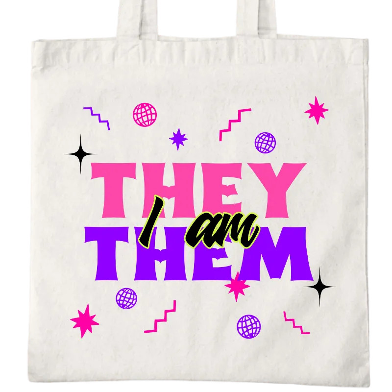 They I Am Them Tote Bag