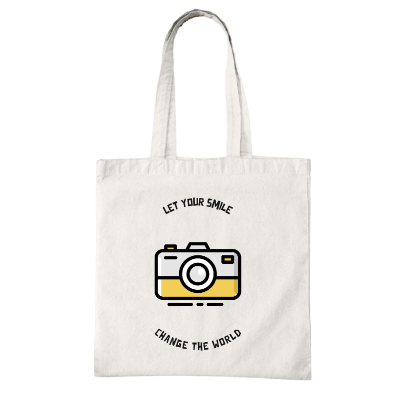 Let Your Smile Change The World Tote Bag