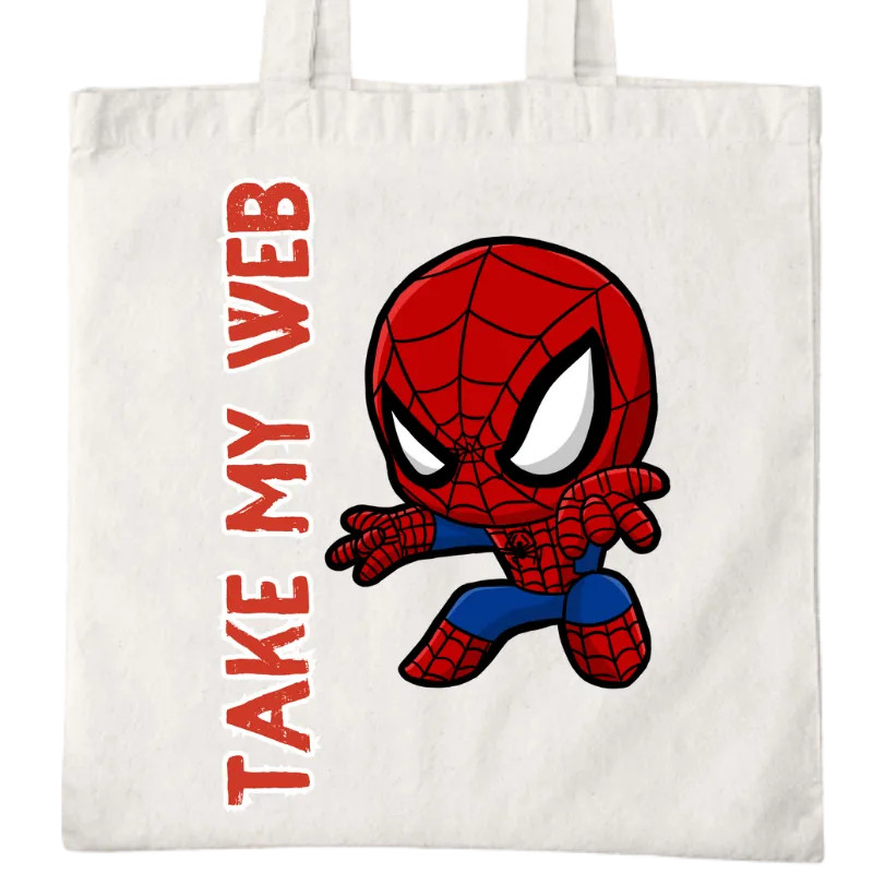 Take My Web Tote Bag