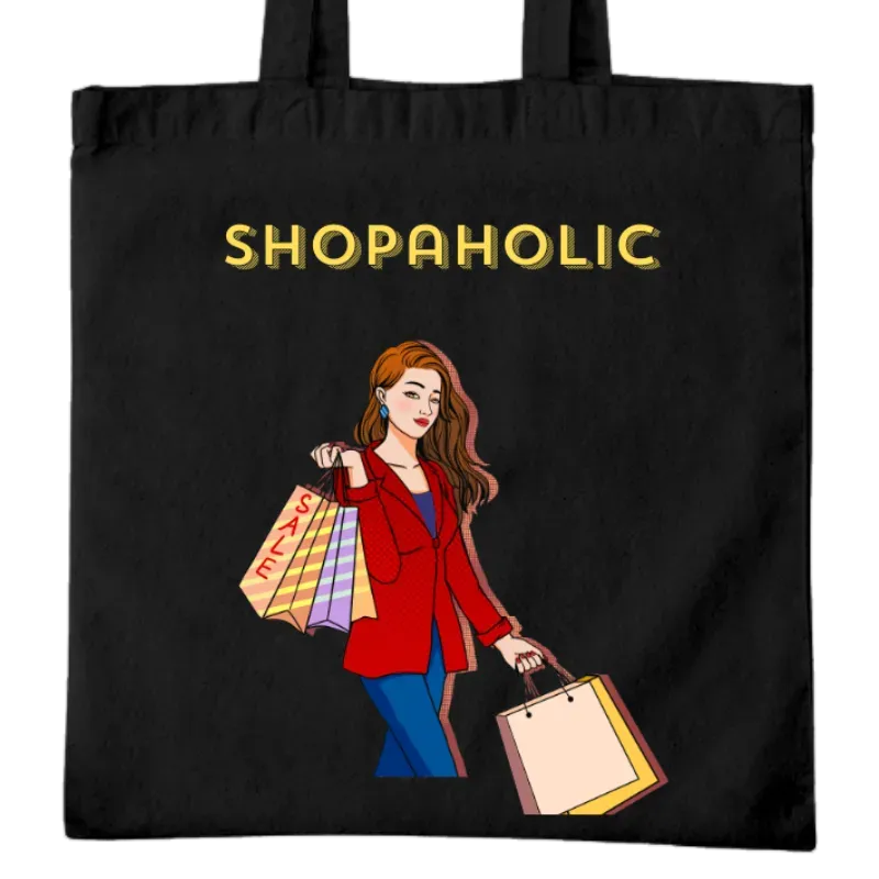 Shopaholic Tote Bag