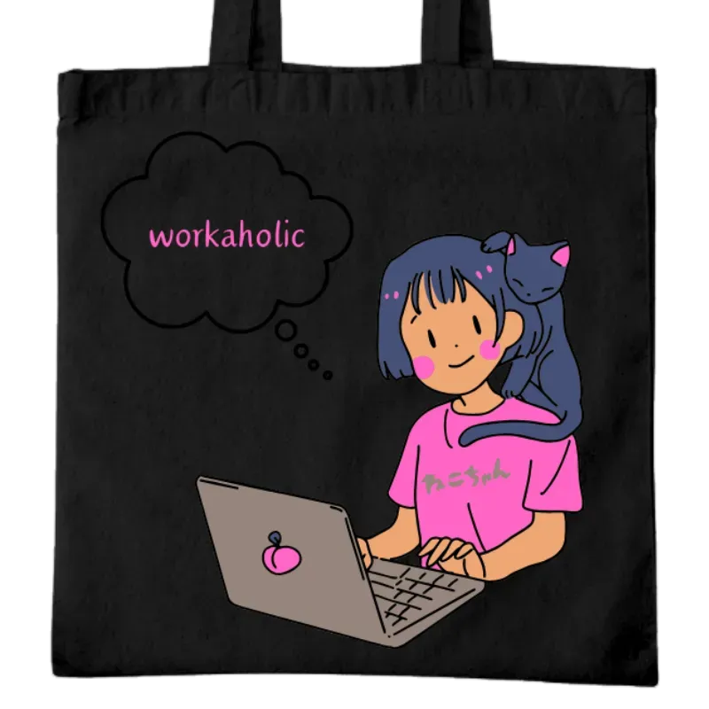 Workaholic Tote Bag